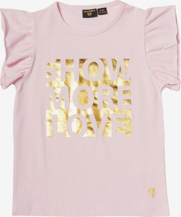 T-Shirt KOROSHI en rose : devant