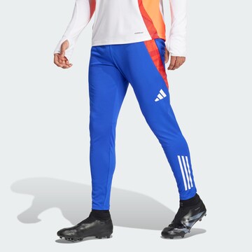 ADIDAS PERFORMANCE Slimfit Sporthose 'Tiro 24 Competition' in Blau: Vorderseite