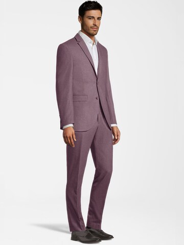 Coupe slim Costume Steffen Klein en rouge