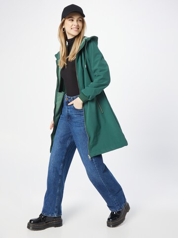 Danefae Between-Seasons Coat 'Jane' in Green