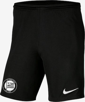 NIKE Regular Urheiluhousut värissä musta: etupuoli