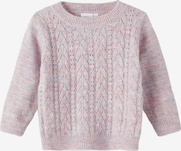 NAME IT Sweater in Purple: front