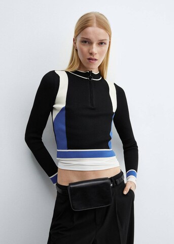 Pull-over MANGO en noir : devant