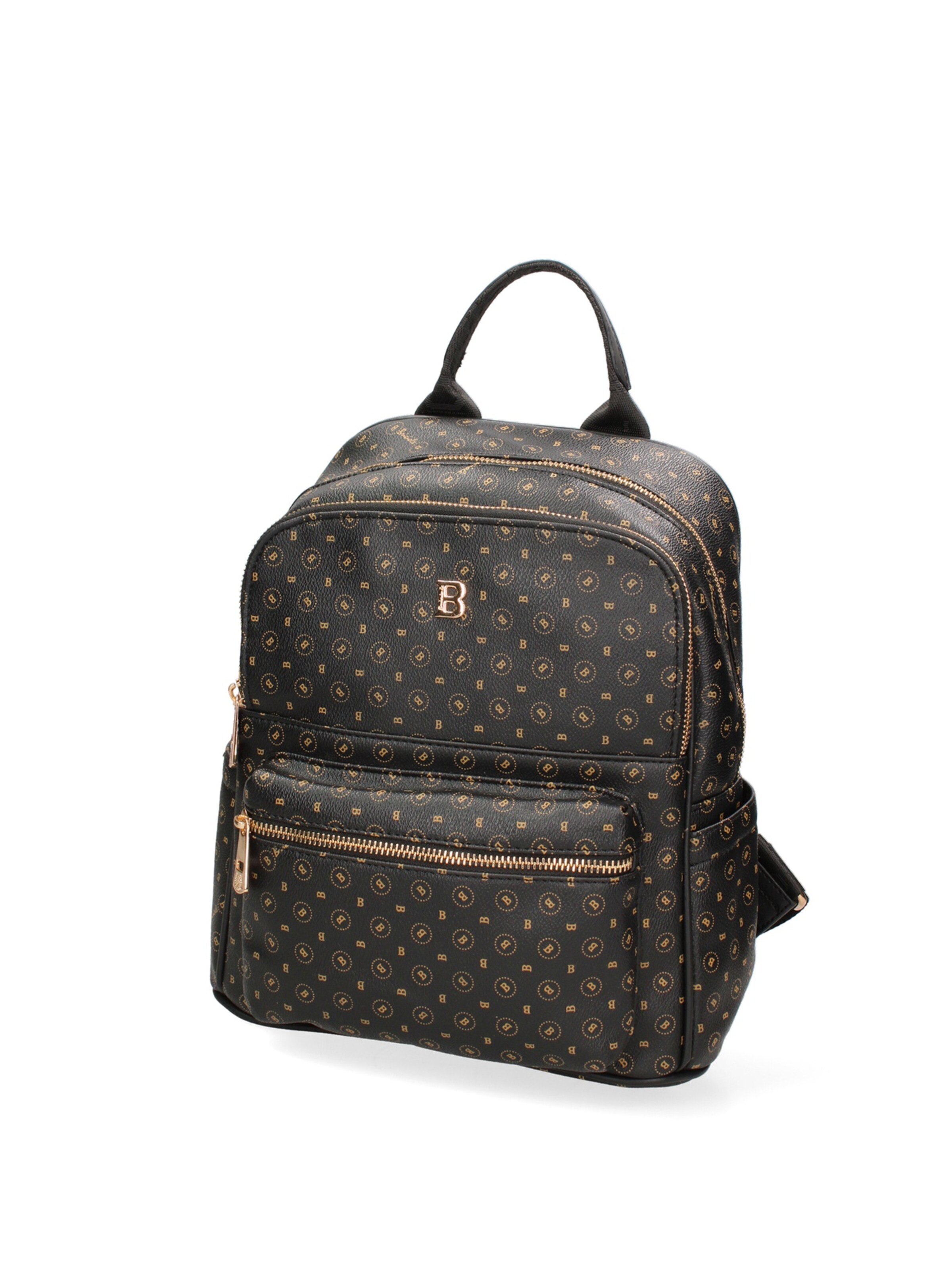 Zaino di Briciole in nero: frontale