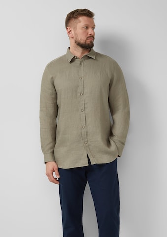 Coupe regular Chemise s.Oliver en vert : devant