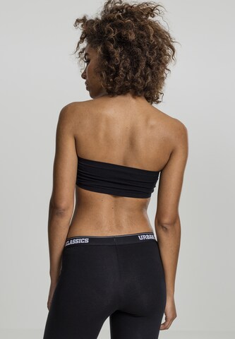 Urban Classics Bandeau Top – černá