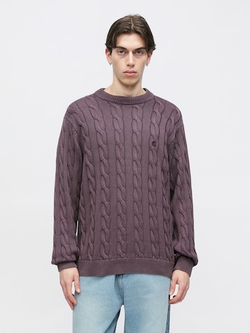 Pull-over 'Carter' Carhartt WIP en violet : devant
