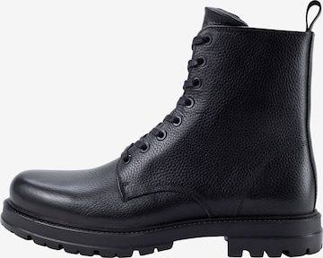 Van Laack Lace-Up Boots 'Vitus' in Black: front