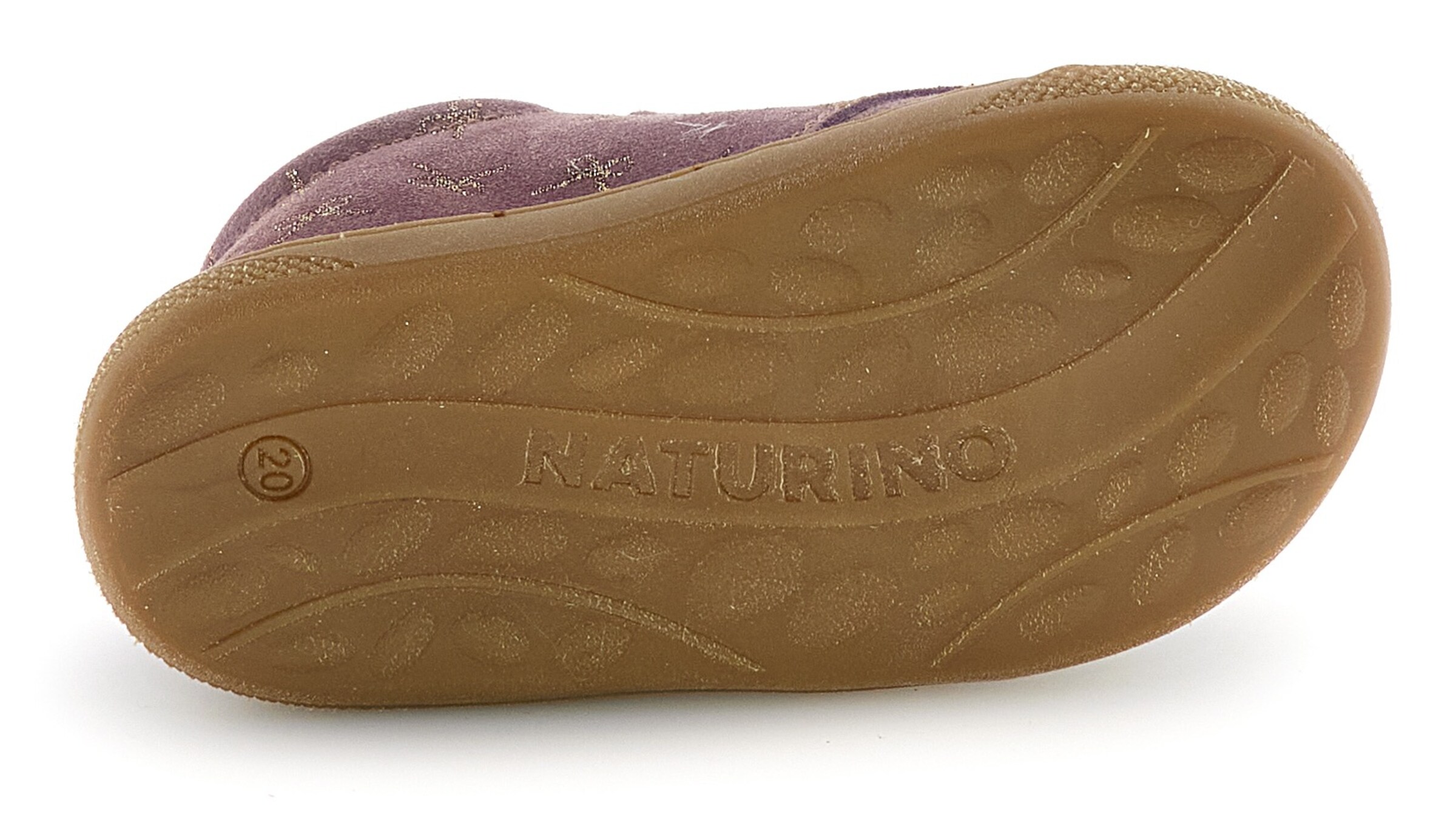 NATURINO First-Step Shoes in Purple