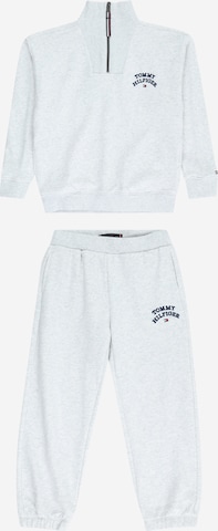 TOMMY HILFIGER Sweatsuit in Grey: front