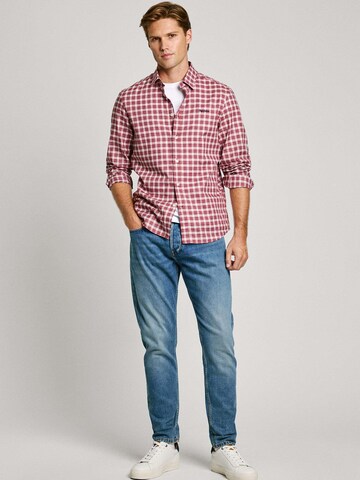 Pepe Jeans Regular fit Overhemd 'Alfred' in Rood