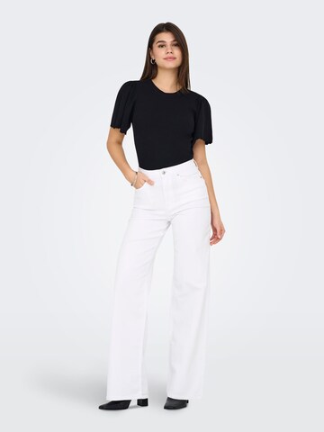 ONLY Baggy Broek 'Madison' in Wit: voorkant