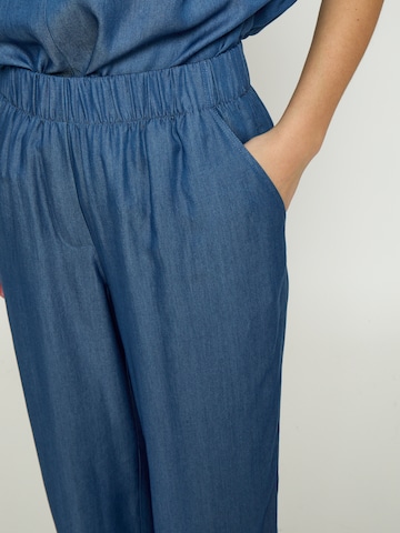 Regular Pantalon 'Mirja' minus en bleu
