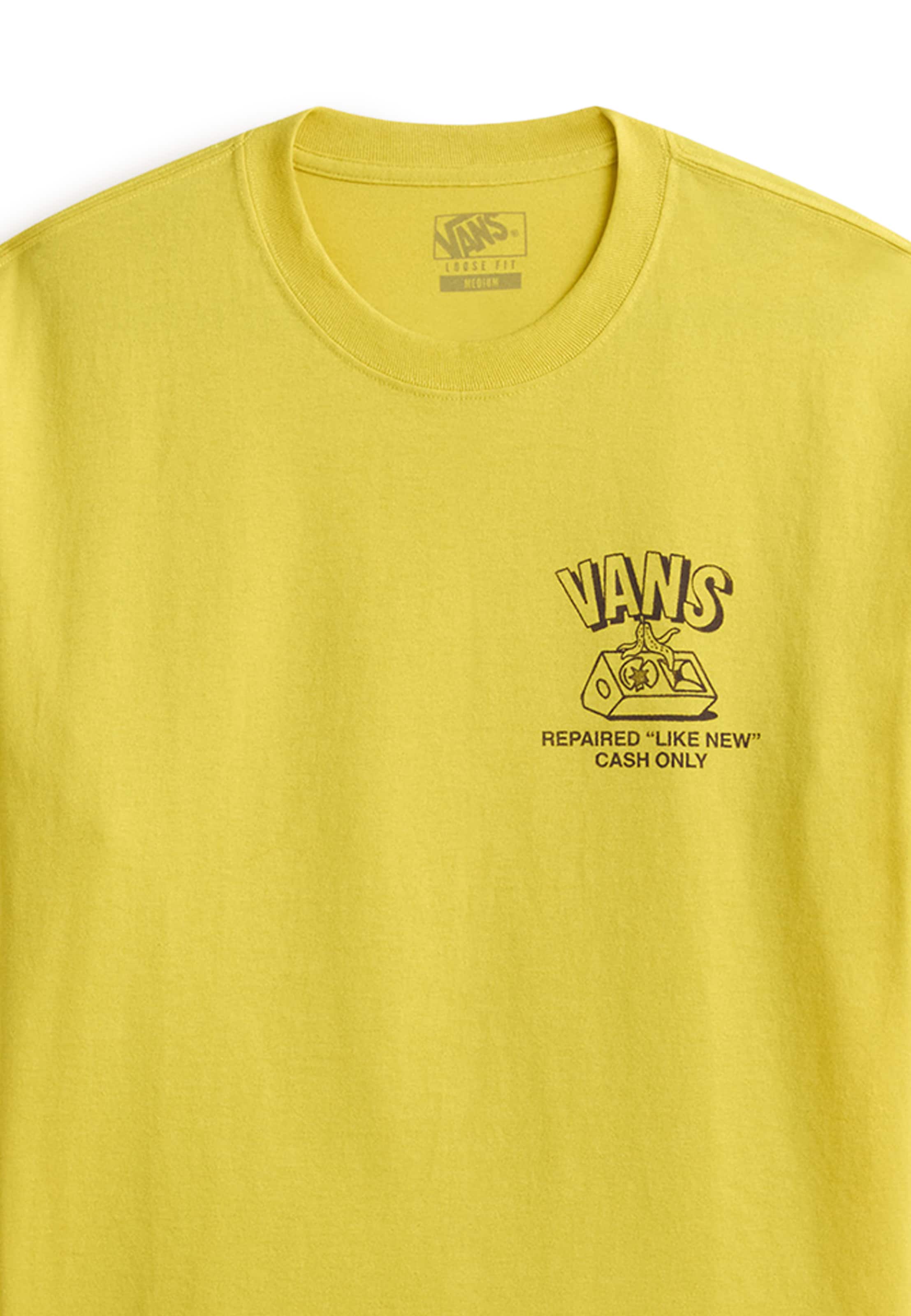 VANS Shirt in Geel