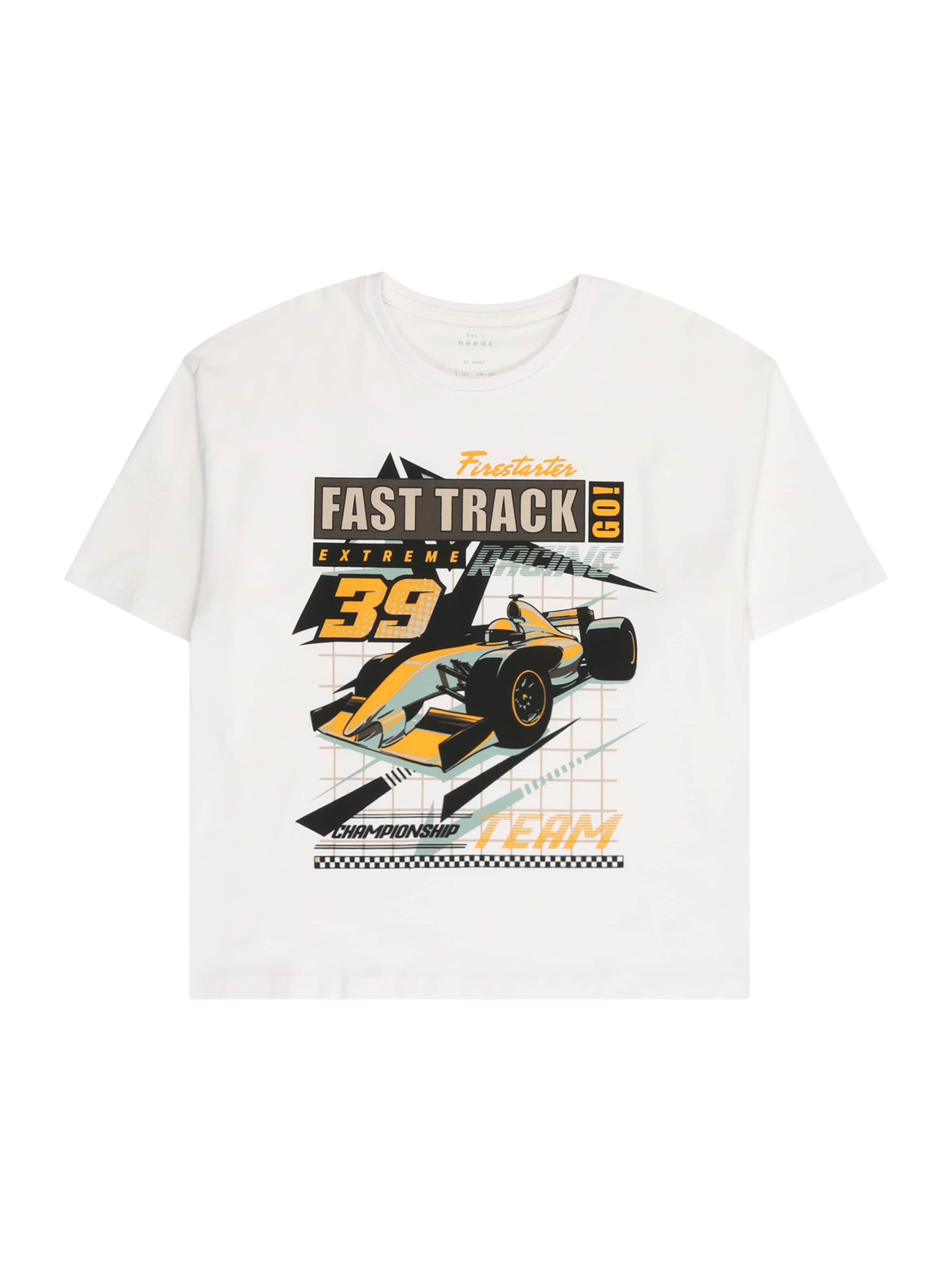 NAME IT Koszulka 'NKMVICTOR' w kolorze biały: przód