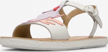 CAMPER Sandals ' Twins ' in White: front