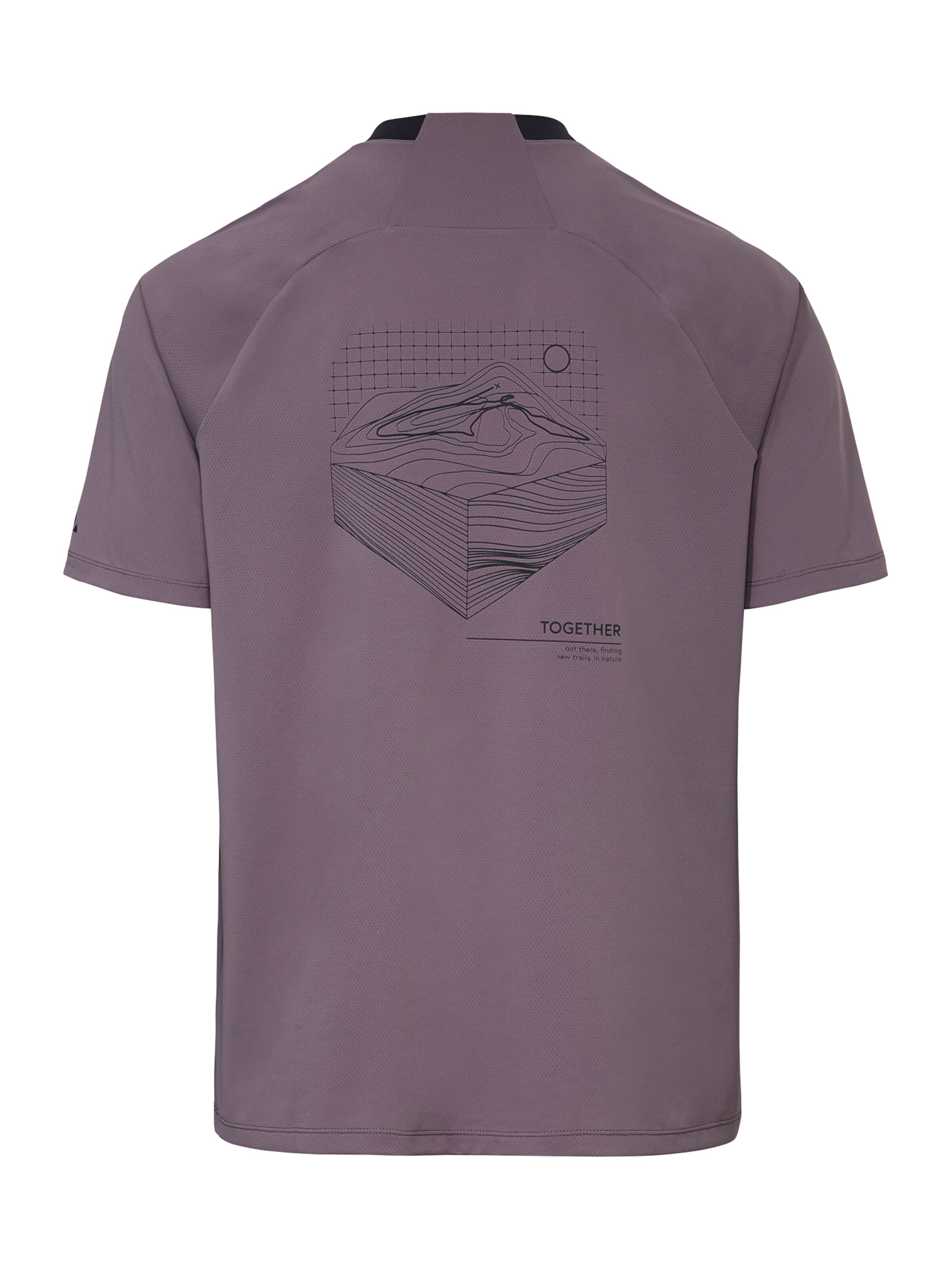 VAUDE Performance shirt 'Loamer' in Purple