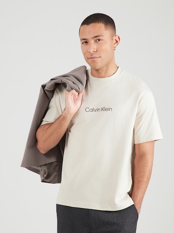 Calvin Klein Koszulka w kolorze biały: przód