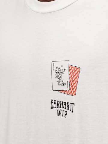 Carhartt WIP Μπλουζάκι 'Playing Cards' σε λευκό