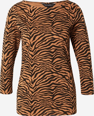 T-shirt 'Zebra' Dorothy Perkins en marron : devant