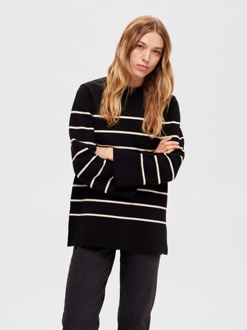 SELECTED FEMME Pullover i sort