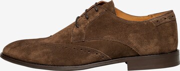 Henry Stevens Lace-Up Shoes in Brown