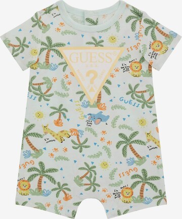 GUESS Dungarees in Green: front