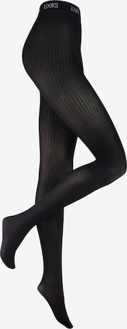 LOOKS by Wolfgang Joop Fine Tights in Black: front