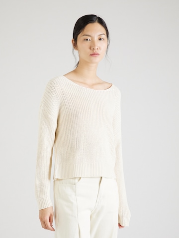 ABOUT YOU Sweater 'Sarina ' in Beige: front