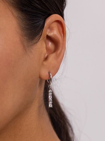 PURELEI Earrings 'Powder' in Silver