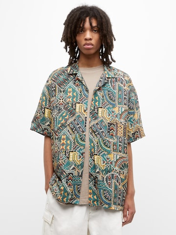 Pull&Bear Regular fit Button Up Shirt in Mixed colors: front