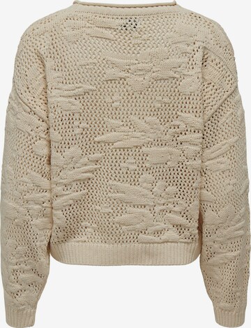 ONLY Pullover 'Cille Life' in Beige