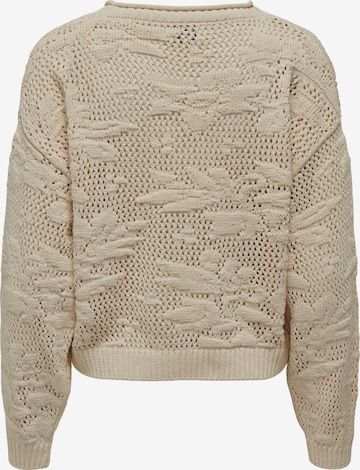 ONLY Sweater 'Cille Life' in Beige