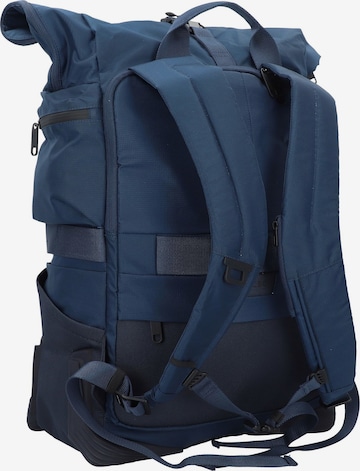 Piquadro Backpack 'Corner ' in Blue