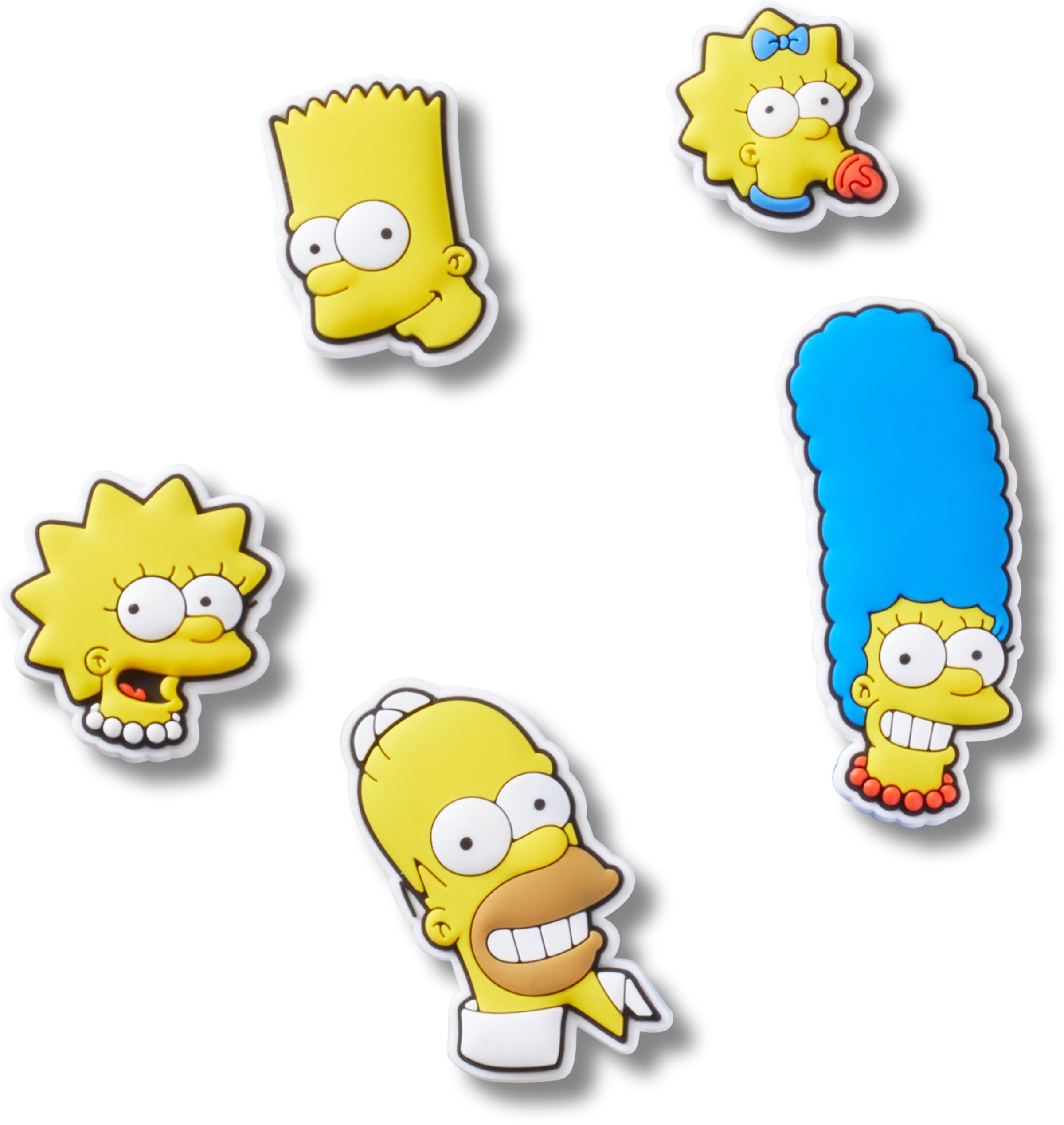 Crocs Shoe Accessories 'The Simpsons' in Yellow