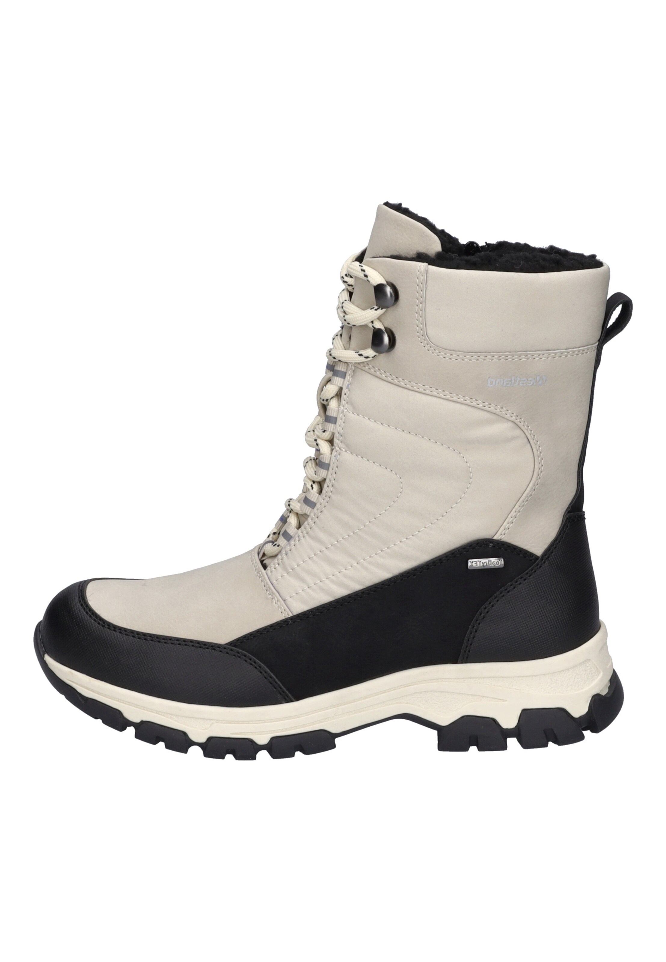 Bottes à lacets 'Chambery' JOSEF SEIBEL en beige : devant