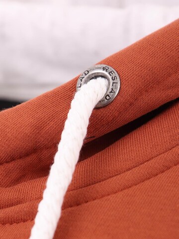 Reslad Sweatjacke 'Sweatjacke Zipper 3-Colors' in Beige