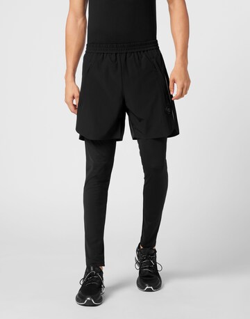 Plein Sport - regular Pantalón en negro: frente