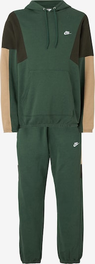 Nike Sportswear Jogging komplet 'CLUB FLEECE' u kaki / maslinasta / tamno zelena, Pregled proizvoda