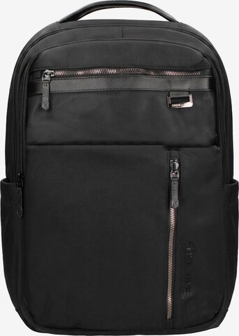 Zaino 'Zaino Coveri Collection poliestere con zip' di Coveri Collection in nero: frontale