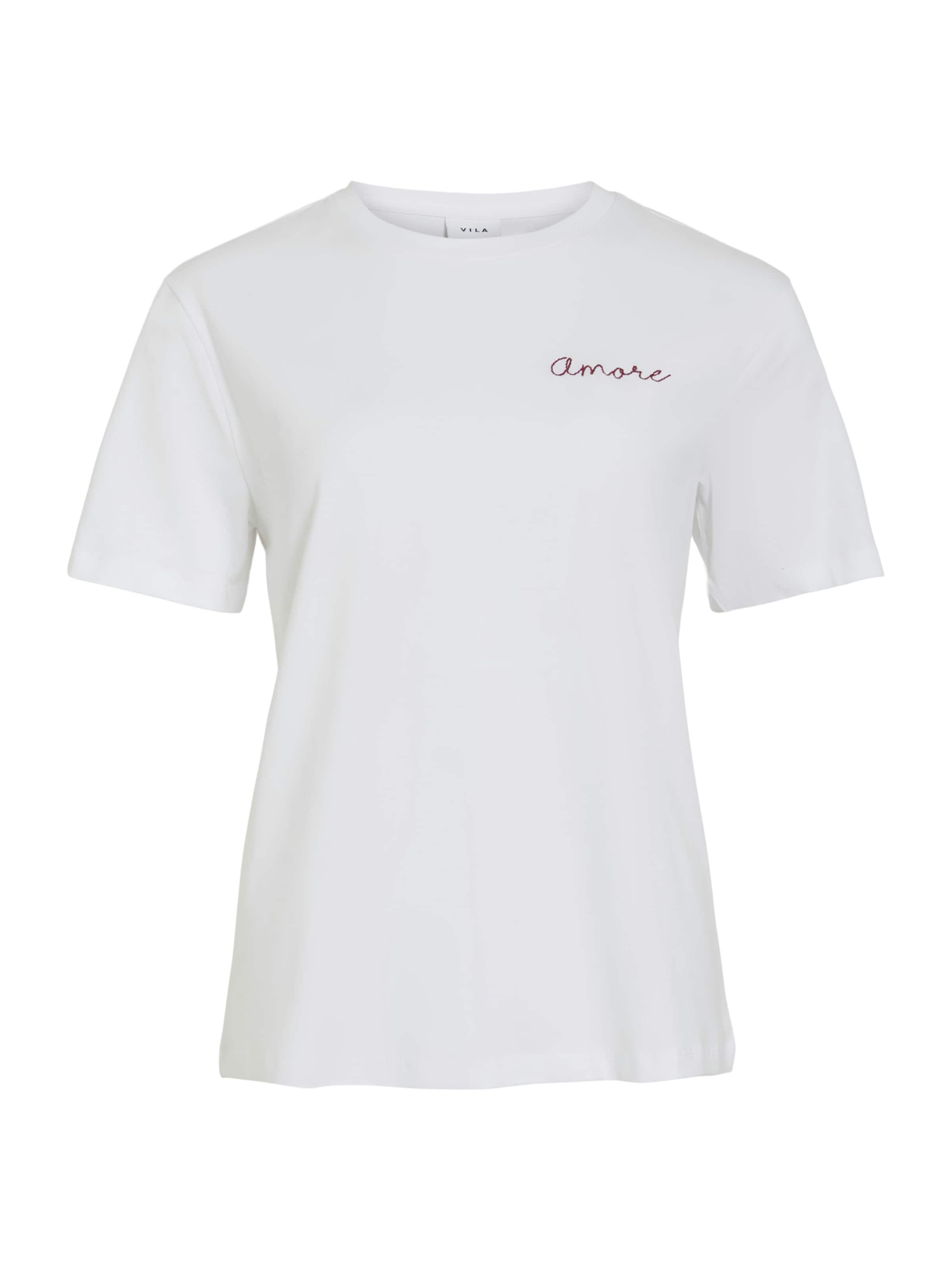 VILA Shirt 'VINORA' in White: front