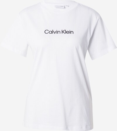 Calvin Klein T-shirt 'HERO' en noir / blanc, Vue avec produit