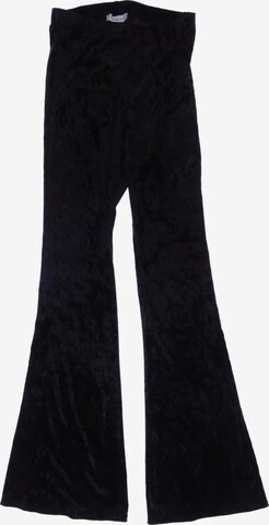 TOPSHOP Pants in XS in Black: front