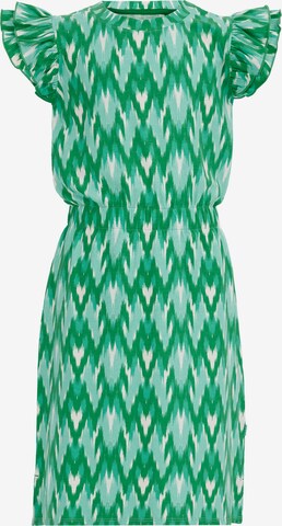 WE Fashion Dress in Green: front