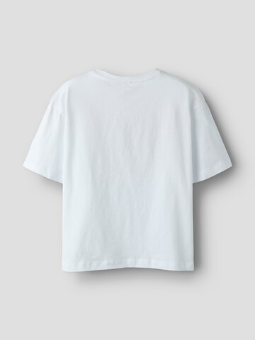 NAME IT T-shirt i vit