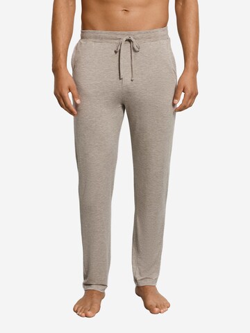 Hanro Regular Pyjamabroek ' Casuals ' in Beige: voorkant