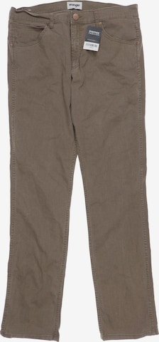 WRANGLER Stoffhose 33 in Braun: Vorderseite