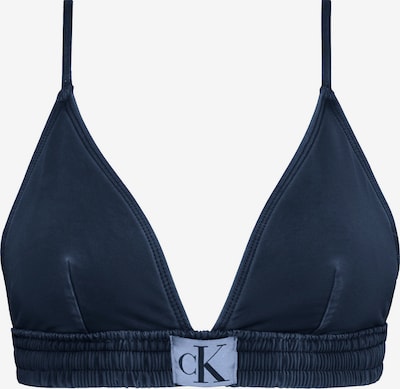 Calvin Klein Swimwear Bikini augšdaļa, krāsa - dūmu zils, Preces skats