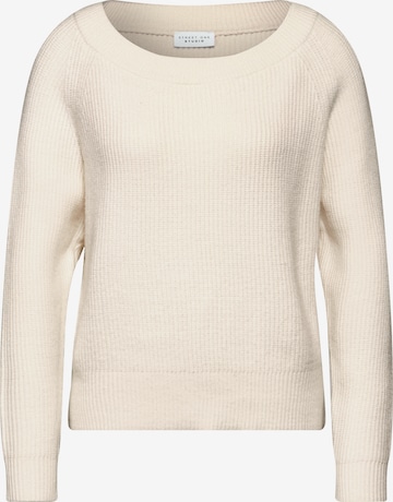 Street One Studio Pullover in Weiß: Vorderseite