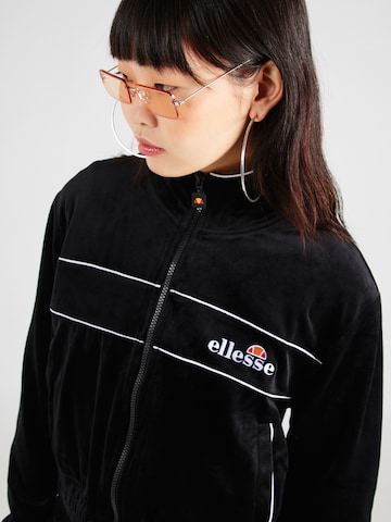 ELLESSE Tepláková bunda 'Almenwelt' - Čierna